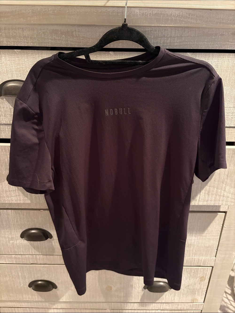 NOBULL Men's Short Sleeve Training Tee - Plum